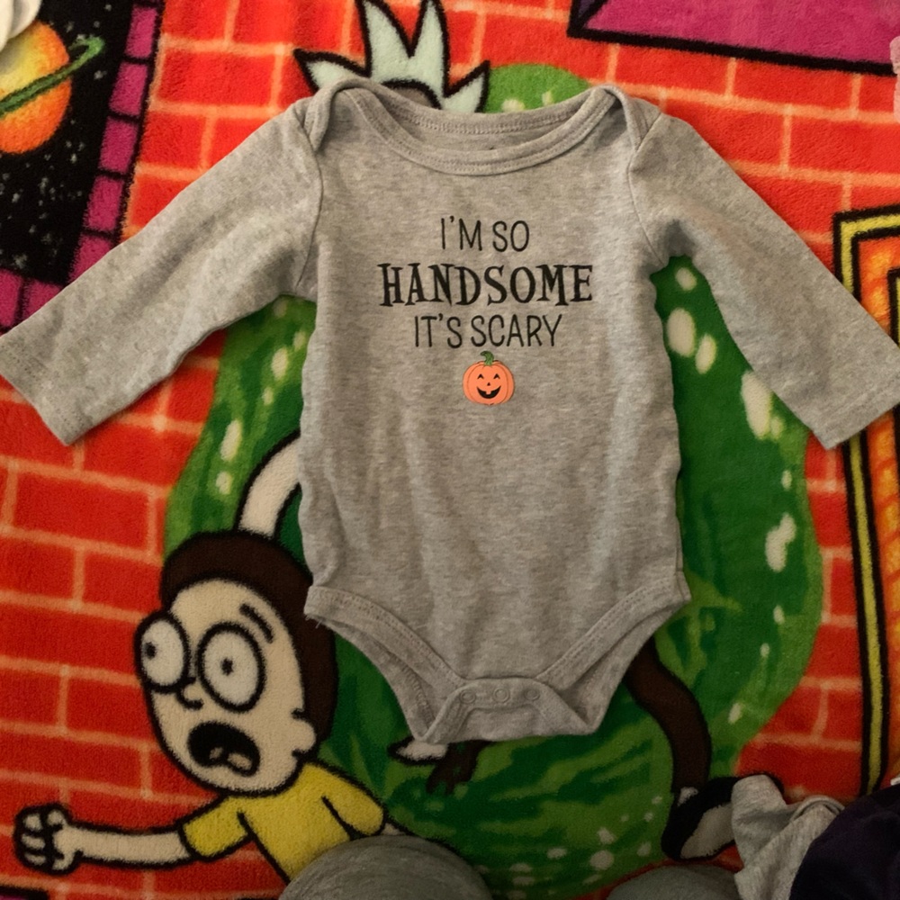 Happy Halloween! 6 month onesie